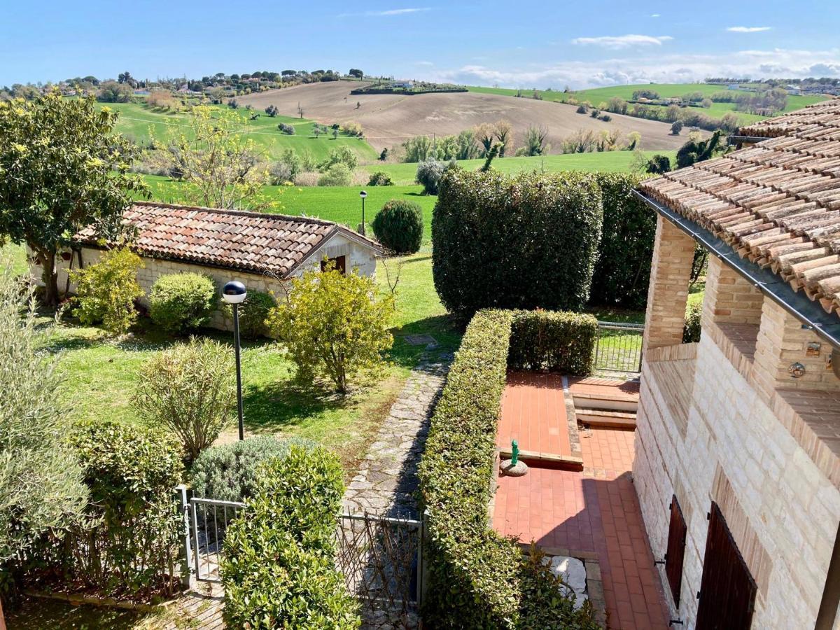 Апартаменты S214 - Sirolo, Trilocale Con Giardino In Zona Tranquilla Экстерьер фото