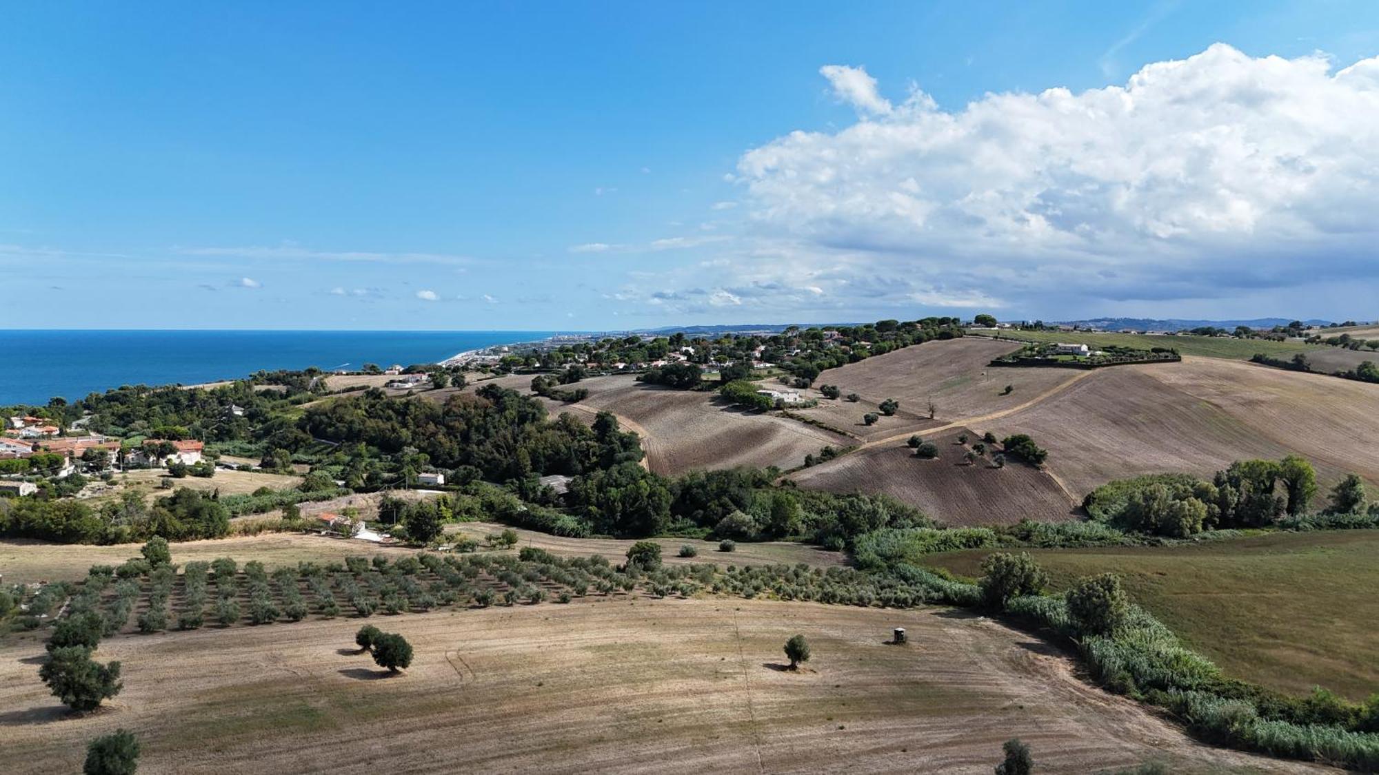 Апартаменты S214 - Sirolo, Trilocale Con Giardino In Zona Tranquilla Экстерьер фото