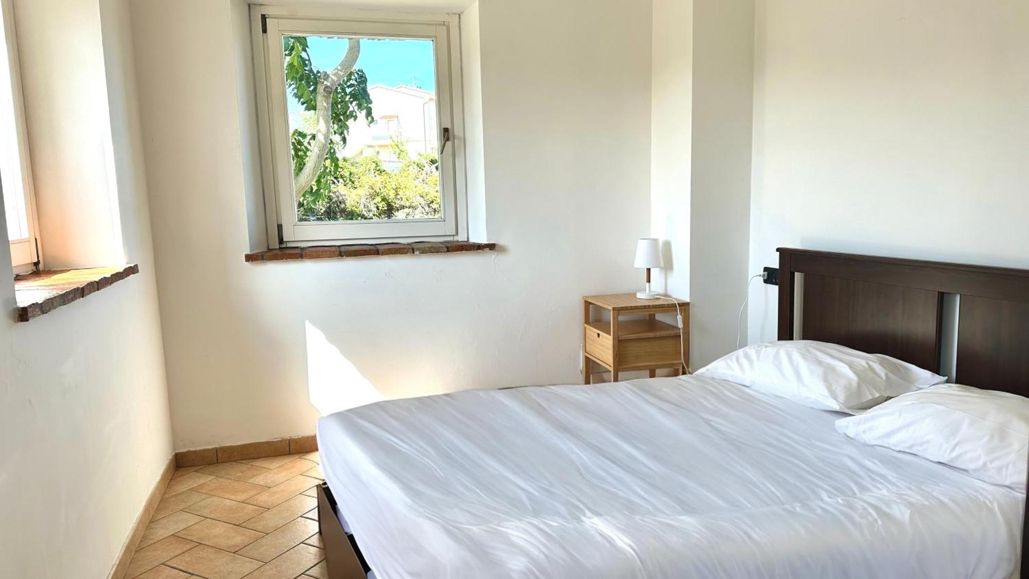 Апартаменты S214 - Sirolo, Trilocale Con Giardino In Zona Tranquilla Экстерьер фото